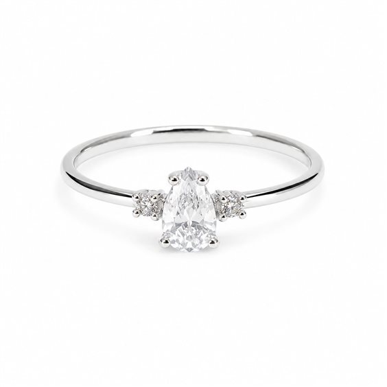 Anillo Idee Preziose dal 1987 Mujer in Oro blanco Zircone IP.AK18B/118 - IP.AK18B/118